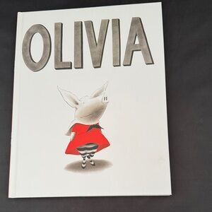 Olivia Children's Book with Red and Black Cover